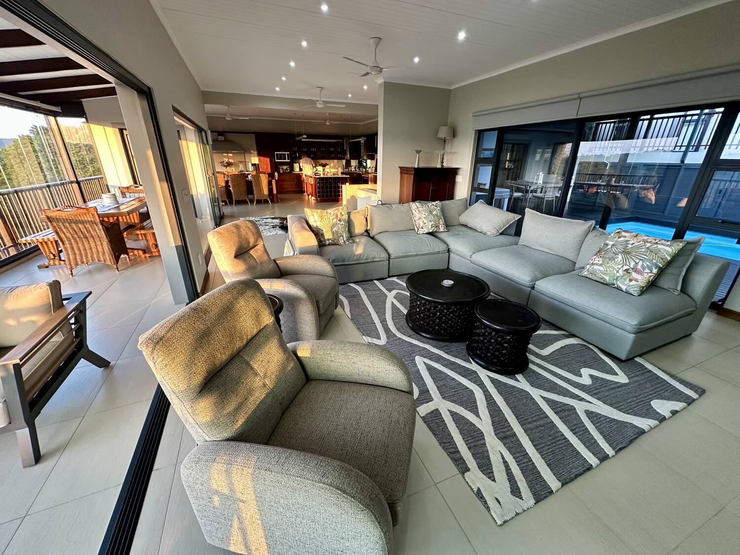 Living area interior