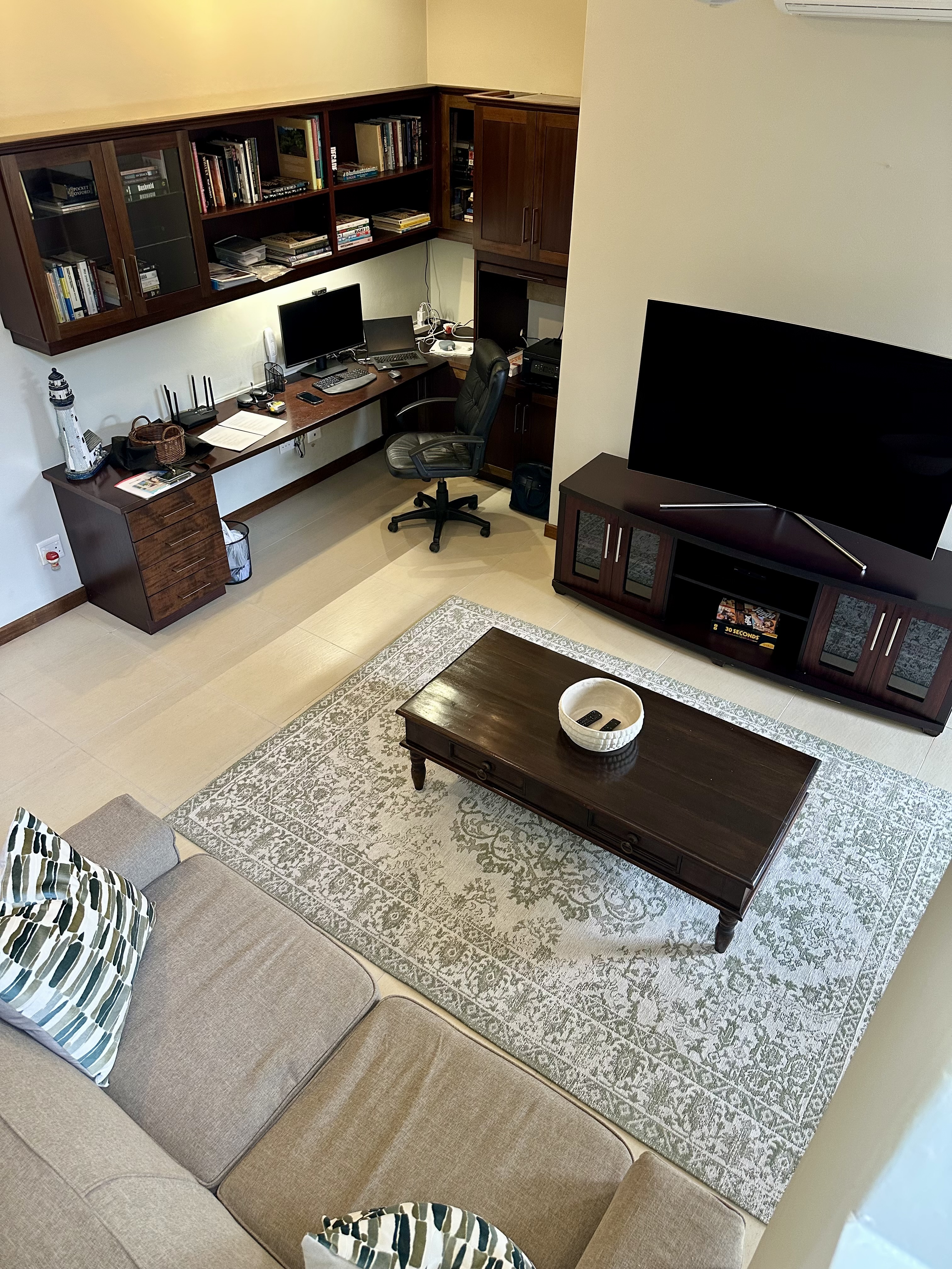 Living area interior